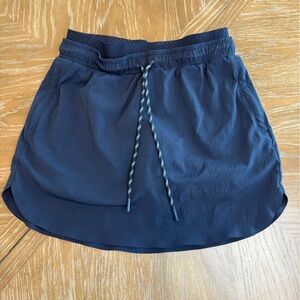 Athleta Dark Blue Crest Skort
